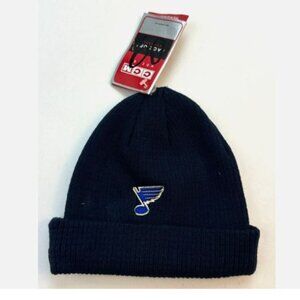CCM Hockey Saint Louis Blues Hat Beanie NHL Unisex Men Women Navy New
